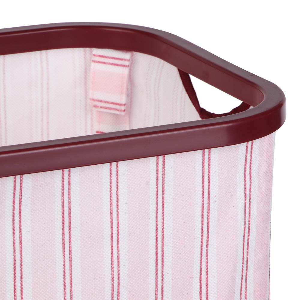 Корзина для белья тм VETTA Черри, 38*26*55 см без крышки, складная, арт.№ 402-023