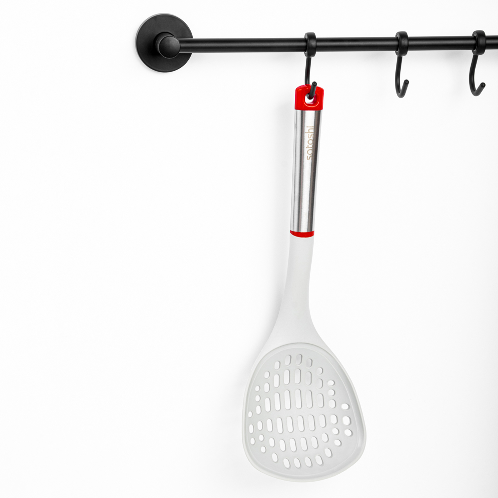 SATOSHI Премьер Шумовка 35х11,6х5,5см, нейлон, ручка нерж.сталь, пластик, арт.№ 881-188