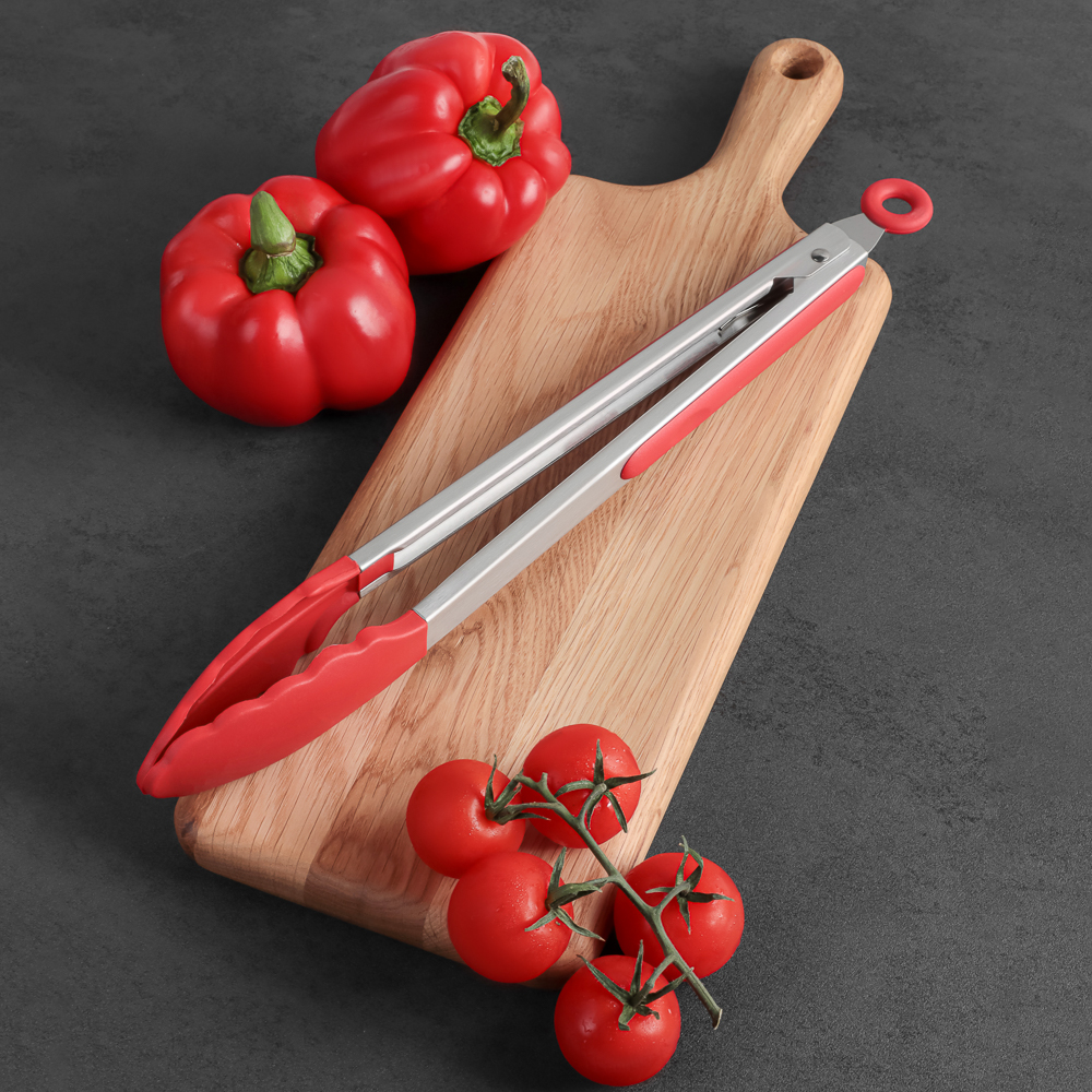 SATOSHI Премьер Щипцы кухонные 30см, нерж. сталь, силикон, арт.№ 884-427