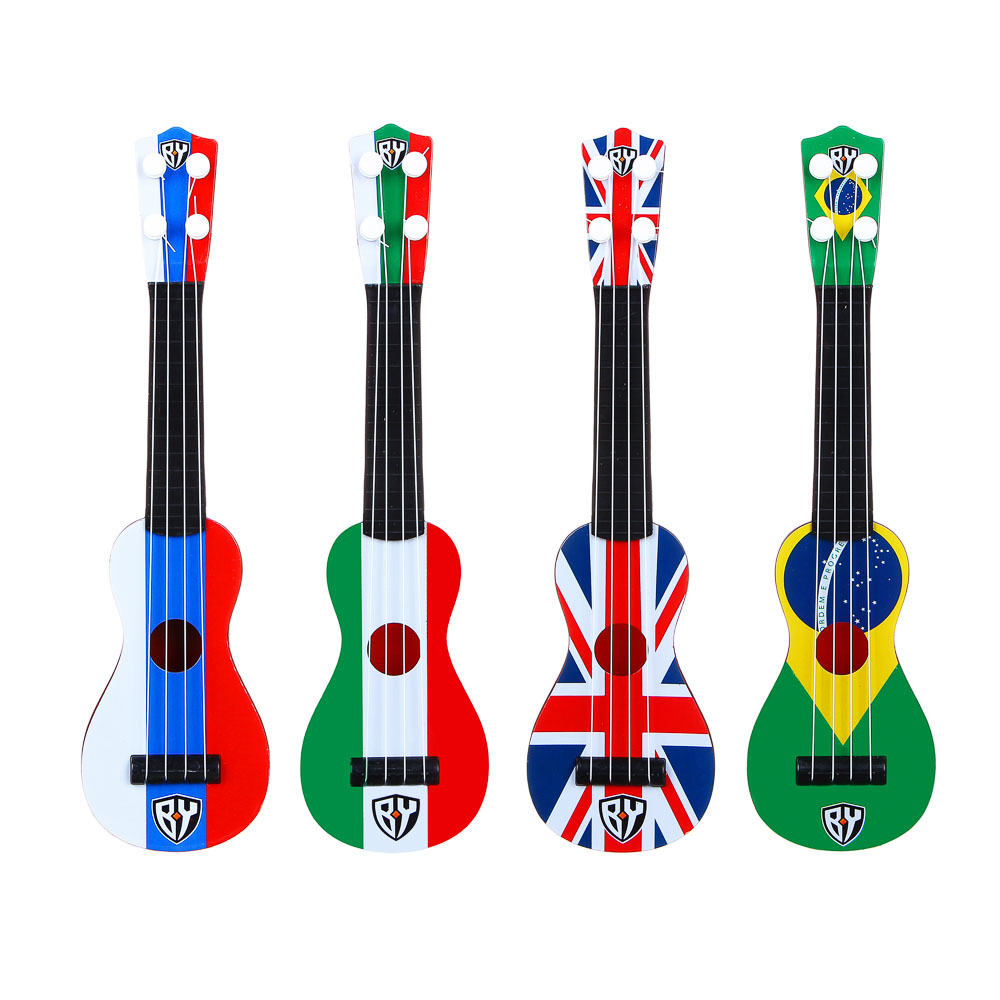 BY Музыкальный инструмент Укулеле, 4 струны, HIPS, 12х5х42см, арт.№ 889-075