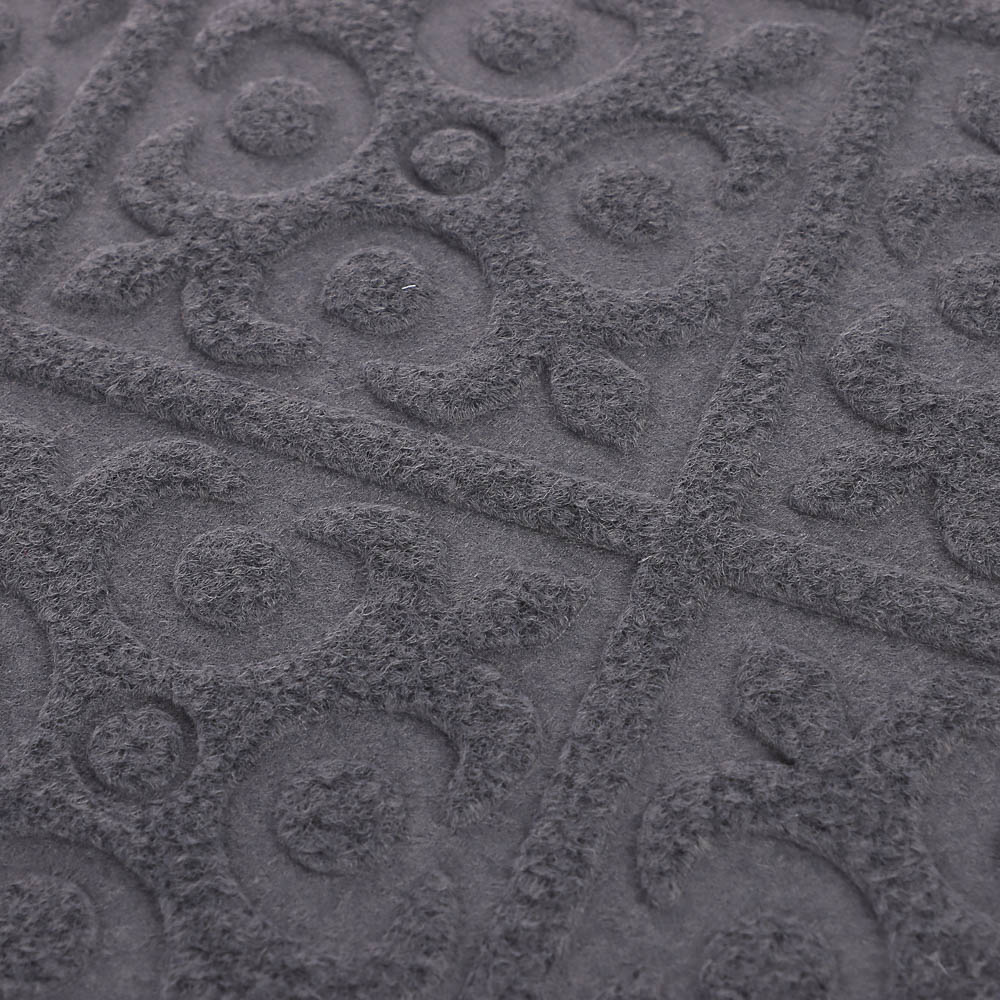 Коврик придверный тм VETTA, 39х59см, резиновый с ворсом, полиэстер, арт.№ 466-009