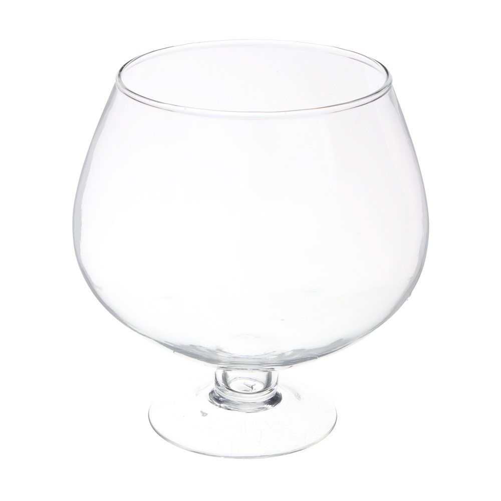 Ваза, 10х13,5х18,5 см, 3 л, стекло, прозрачная, арт.№ 502-199