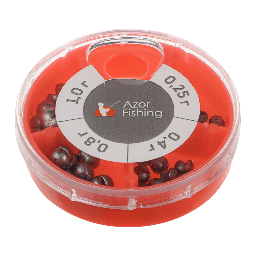 Набор грузил тм AZOR FISHING, маленький, арт.№ 338-112