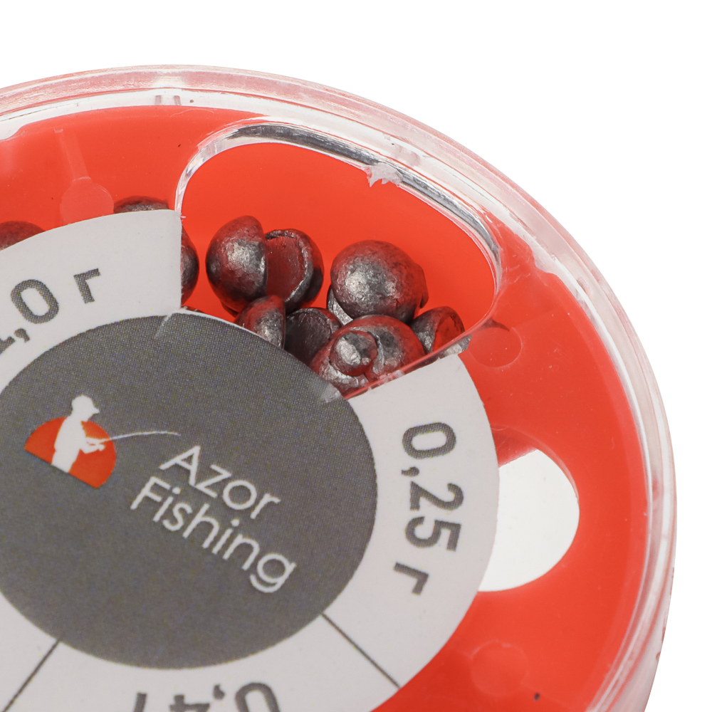 Набор грузил тм AZOR FISHING, маленький, арт.№ 338-112