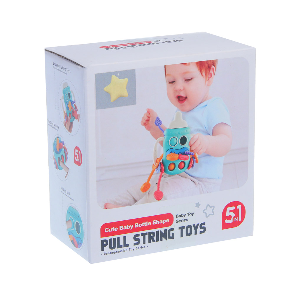 Игрушка развивающая для малышей, ABS,TPE, 11х12х6см, арт.№ 262-563