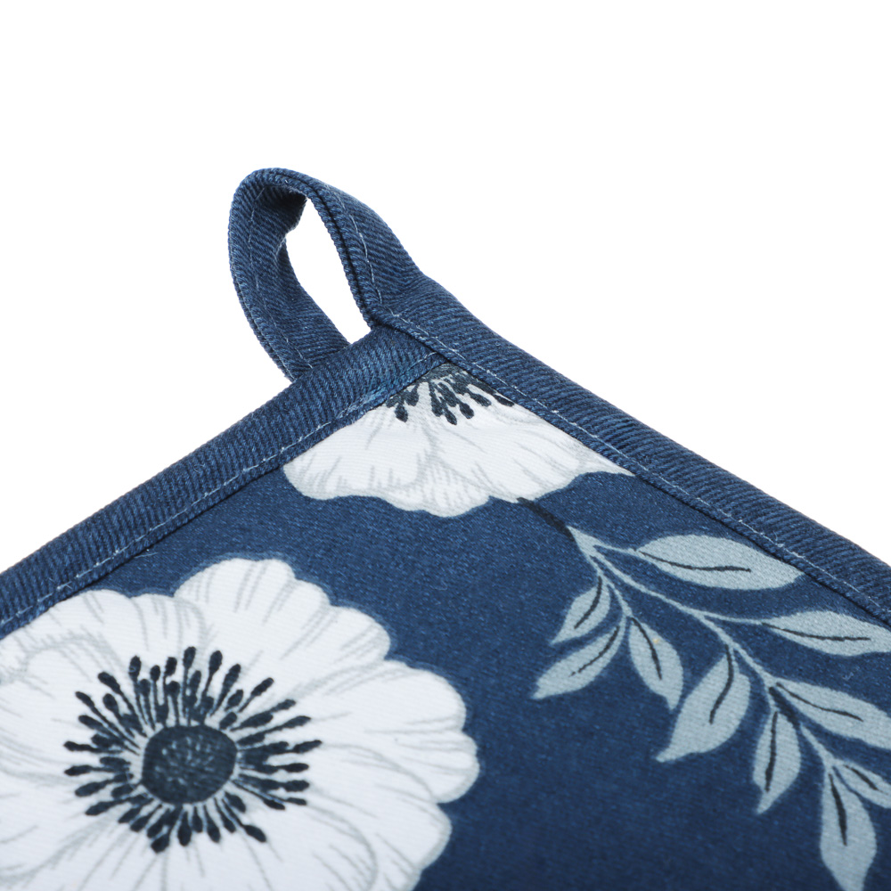 PROVANCE Нэви Прихватка, 100% хлопок, 20х20см, синий, 3 дизайна, арт.№ 493-134