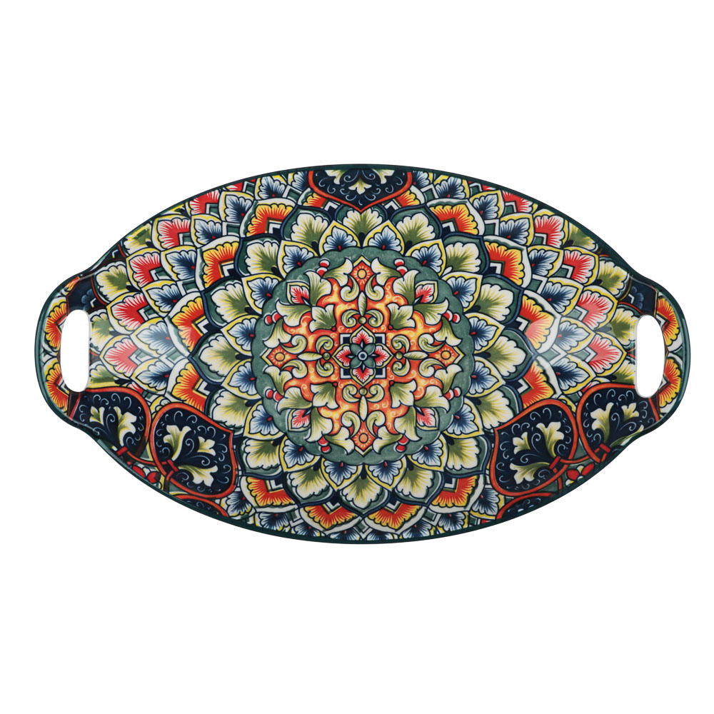 Блюдо с ручками 27х15х5,5см, тм MILLIMI Ориентал, керамика, арт.№ 824-315