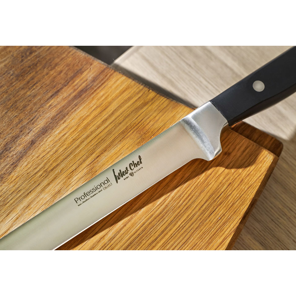 Ivlev Chef Profi Нож кухонный для ветчины 30,5см, кованый, нерж.сталь 5Cr15, арт.№ 803-318