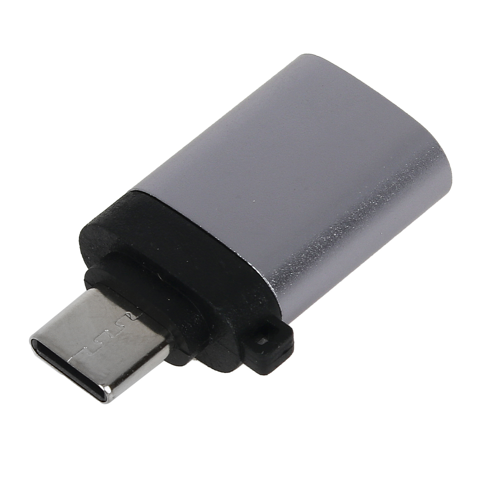 Адаптер-переходник USB3.0-Type C BY, цвет металлик, арт.№ 470-092