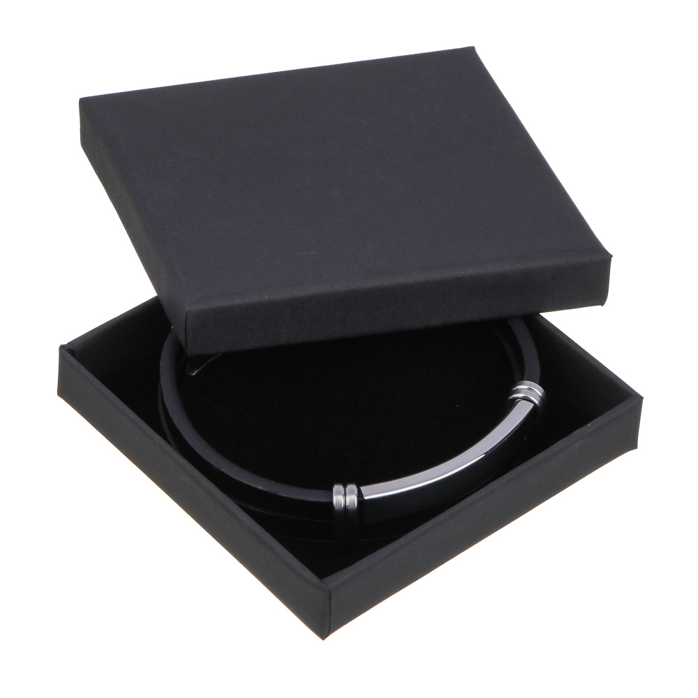 Браслет для мужчин на руку, диаметр 7 см, полиуретан, нерж.сталь, арт.№ 531-201