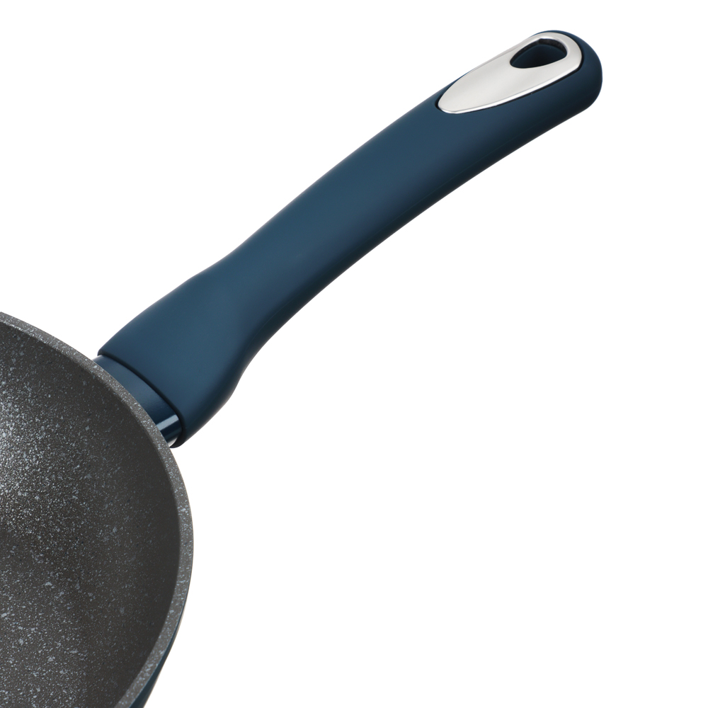 SATOSHI Ривьера Сковорода литая d26см, антипригарное покрытие мрамор, индукция, арт.№ 846-725