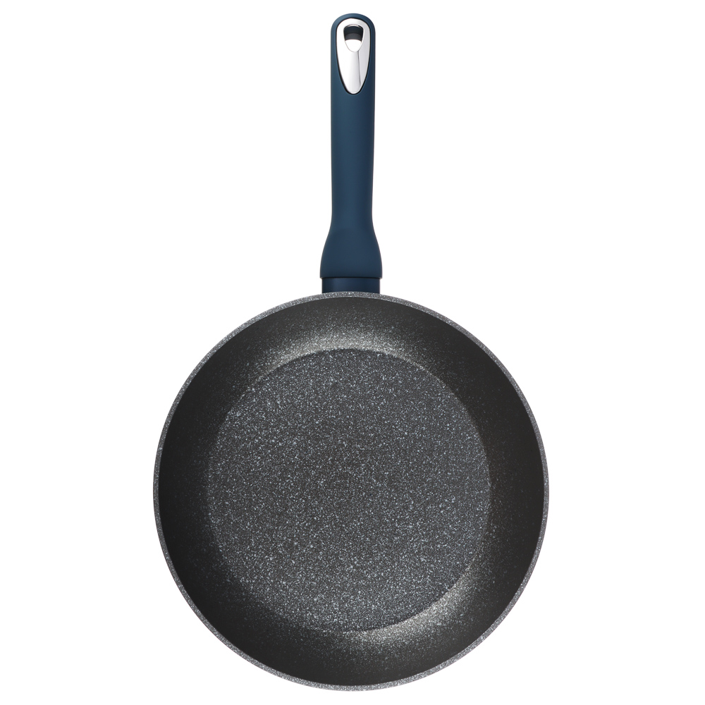 SATOSHI Ривьера Сковорода литая d26см, антипригарное покрытие мрамор, индукция, арт.№ 846-725