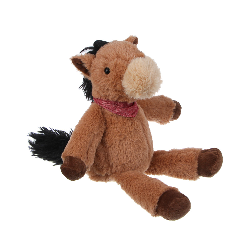 СНОУ БУМ Мягкий сувенир Лошадка 11x10x22 см, полиэстер, арт.№ 394-560