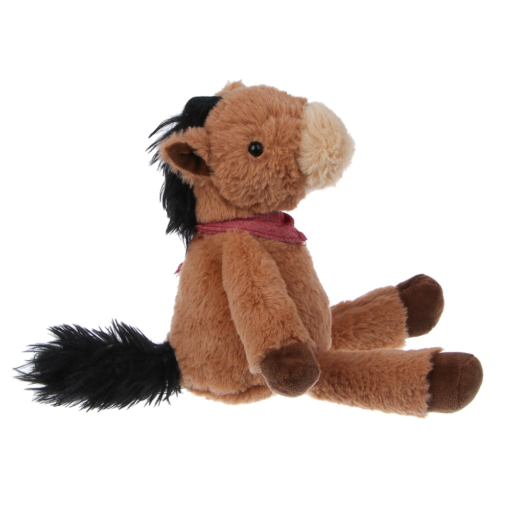 СНОУ БУМ Мягкий сувенир Лошадка 11x10x22 см, полиэстер, арт.№ 394-560