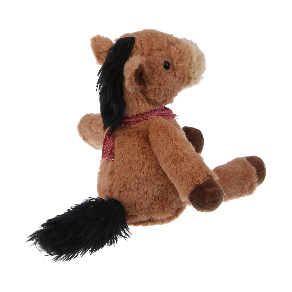 СНОУ БУМ Мягкий сувенир Лошадка 11x10x22 см, полиэстер, арт.№ 394-560