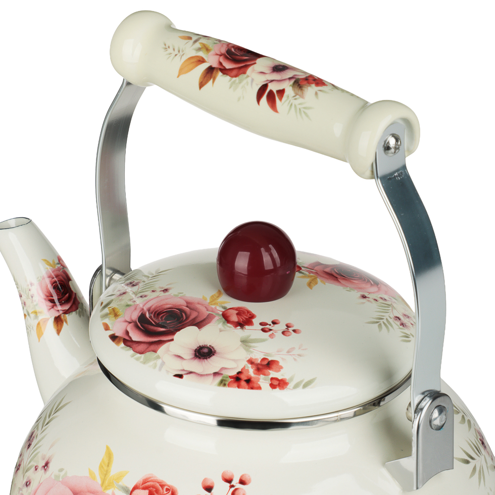 Чайник эмалированный VETTA Лаура, 2,5л, индукция, арт.№ 894-560