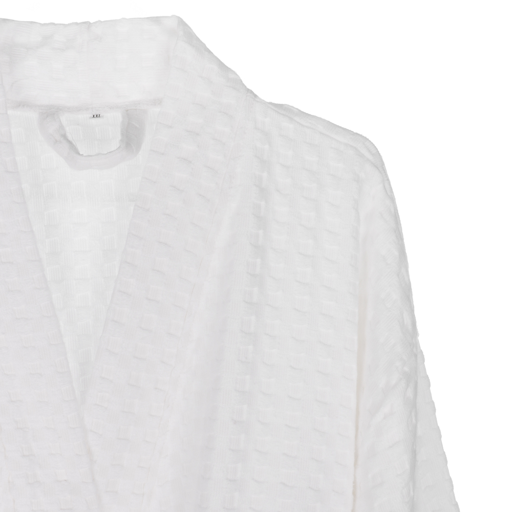 Халат вафельный one size PROVANCE Монблан, 100% хлопок, 300 г/м2, белый, арт.№ 484-200