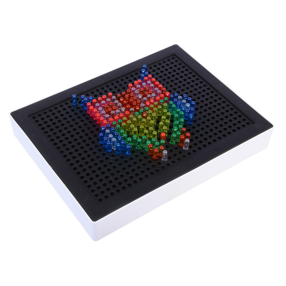 BY Планшет светящаяся 3D мозаика "Русские Супергерои", 29х4х18,5см, ABS, бумага, арт.№ 280-036