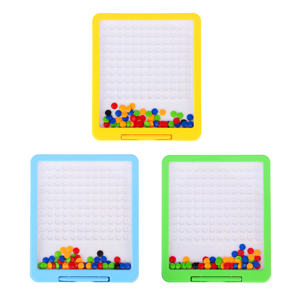 ИГРОЛЕНД Магнитный планшет-мозаика, ABS, 20,5х24х2,2см, арт.№ 262-525