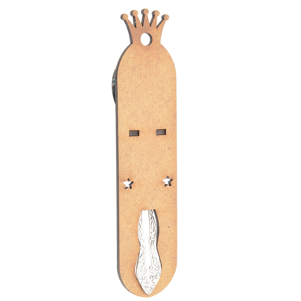 Ложка подарочная, мед.сталь, 14см, Знаки Зодиака, 12 дизайнов, арт.№ 531-108