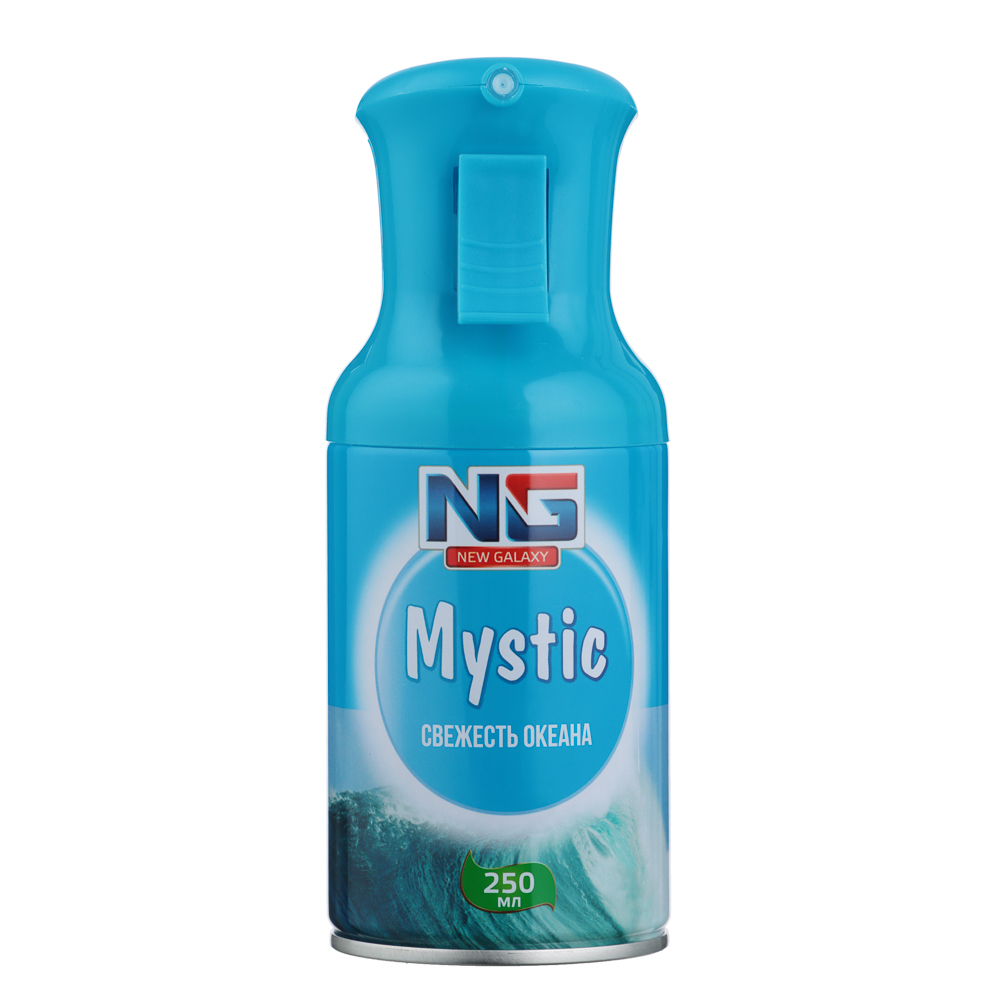 NEW GALAXY Освежитель аэрозольный Mystic 250 мл, 4 аромата, арт.№ 778-097