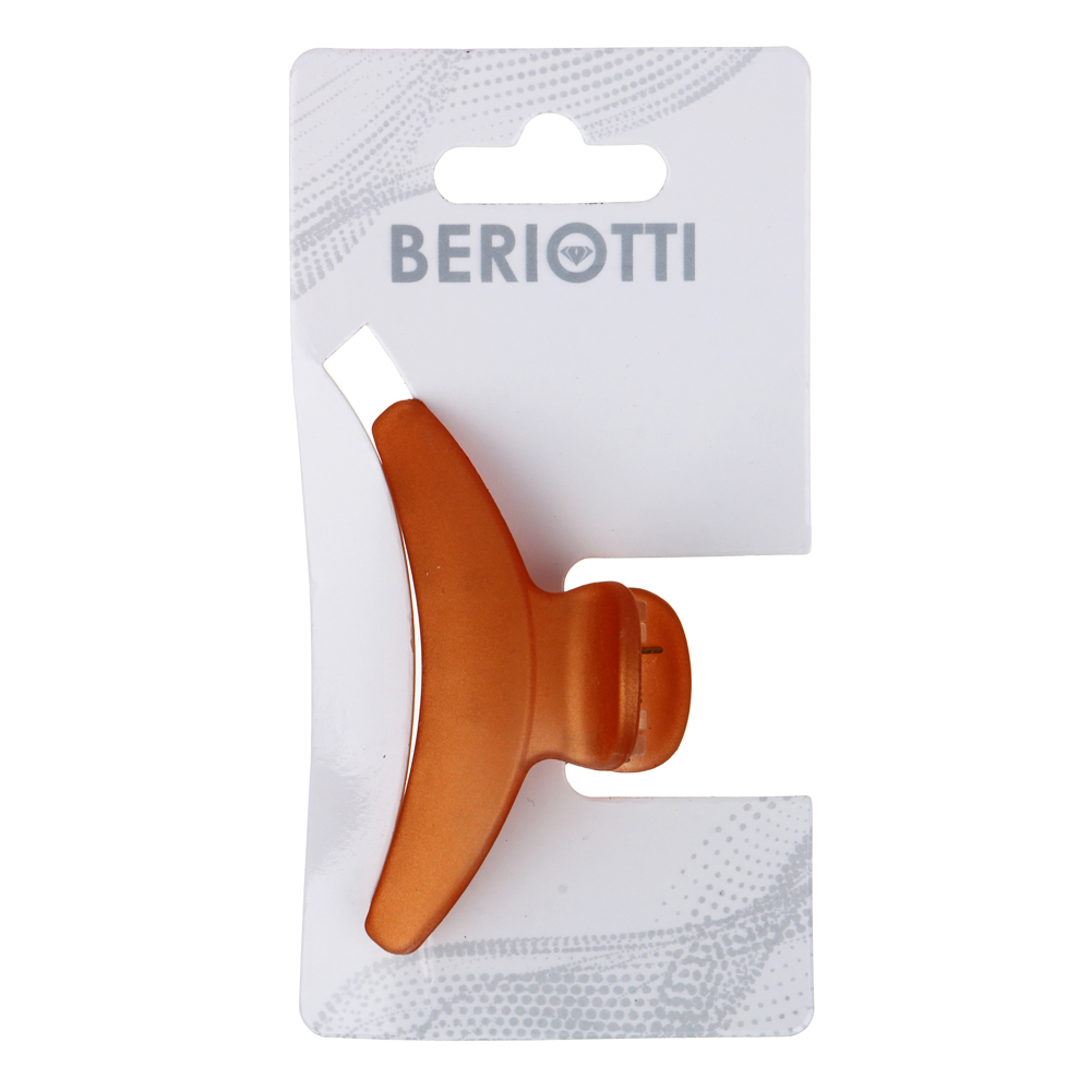 BERIOTTI Краб для волос, металл, пластик, 6см, 2 дизайна, 4426-5, арт.№ 324-112