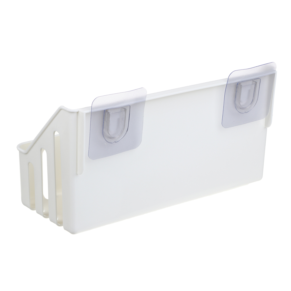 VETTA Classic Полка настенная прямоугольная, пластик, 28x11x7 см, молочный, арт.№ 478-291