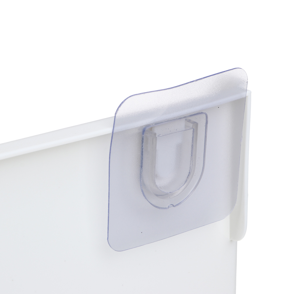 VETTA Classic Полка настенная прямоугольная, пластик, 28x11x7 см, молочный, арт.№ 478-291