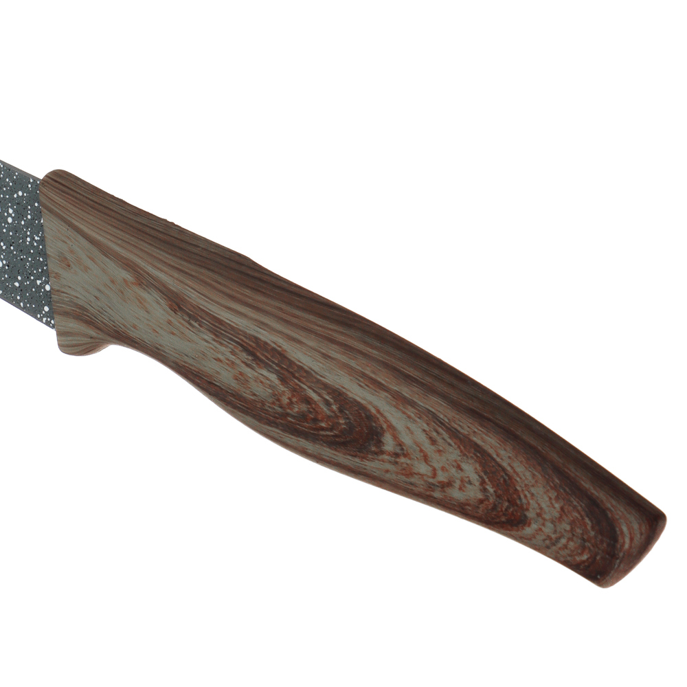 SATOSHI Алмаз Нож кухонный овощной 9см, нерж.сталь с антиналипающим покрытием, арт.№ 803-077