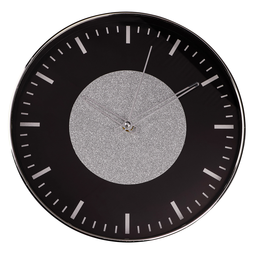 LADECOR CHRONO Часы настенные с блеском, пластик, стекло, 30см, ЧН-28, арт.№ 581-137