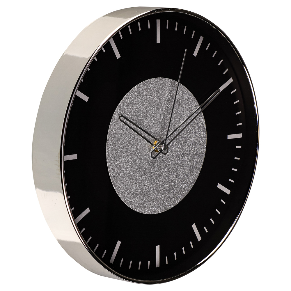 LADECOR CHRONO Часы настенные с блеском, пластик, стекло, 30см, ЧН-28, арт.№ 581-137