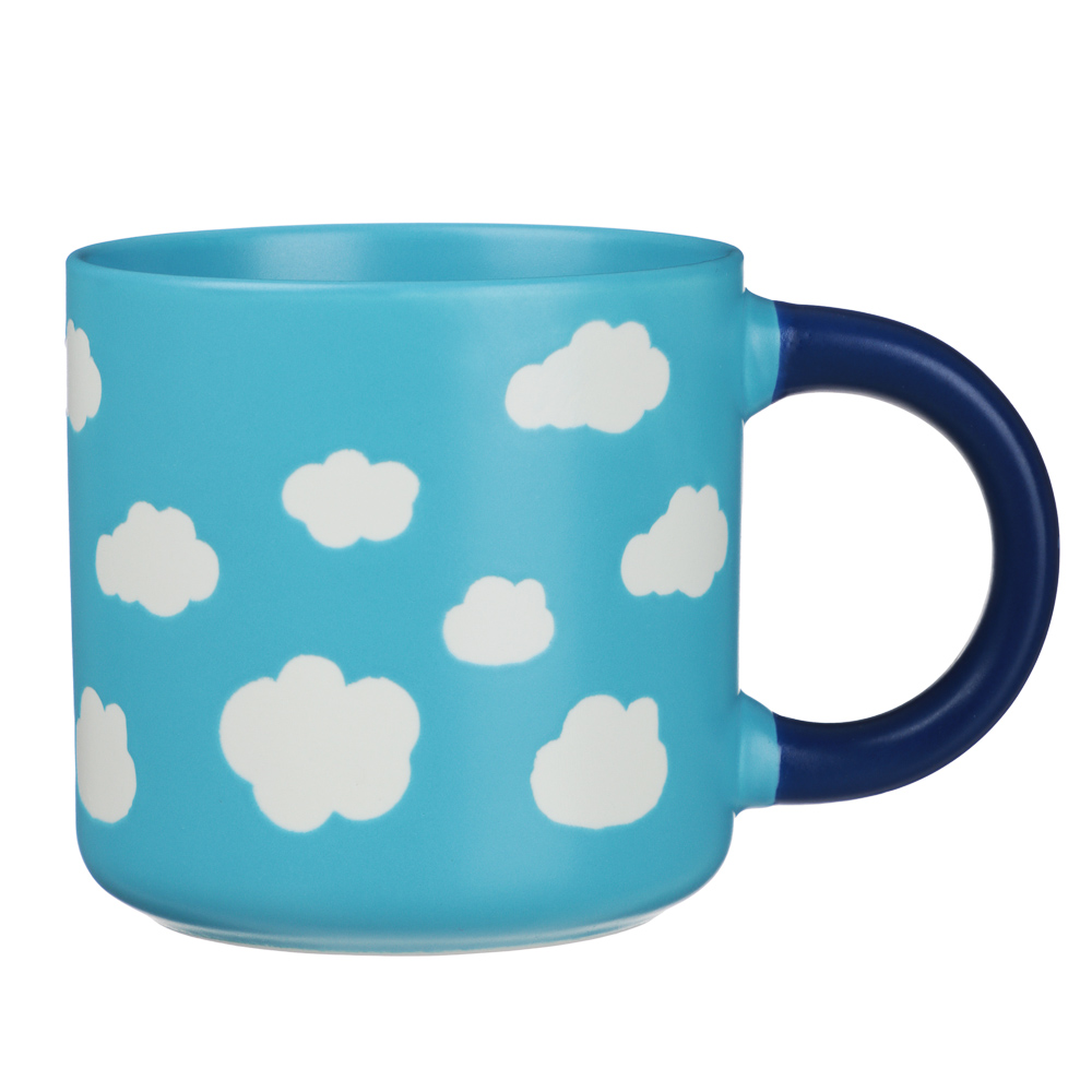 Кружка Софт тм MILLIMI, 440мл, 3 дизайна, фарфор, арт.№ 806-503