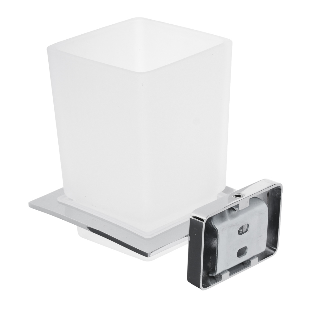 SonWelle Стакан для зубных щеток подвесной с креплением квадро, арт.№ 555-020