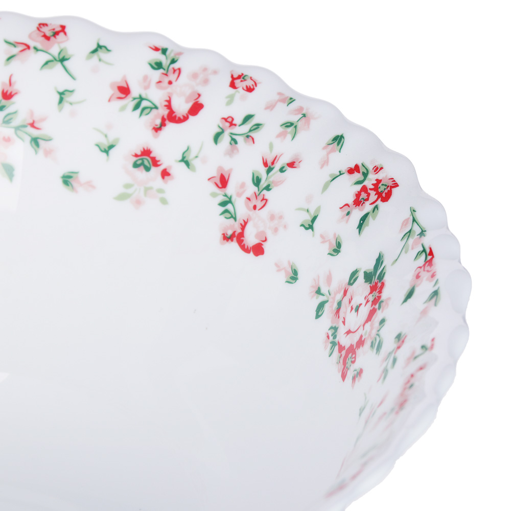 MILLIMI Майя Салатник опаловое стекло 23см, 17217, арт.№ 818-804