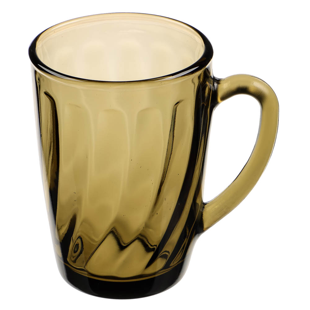 Элика Кружка 300мл, дымчатое стекло, арт.№ 879-150