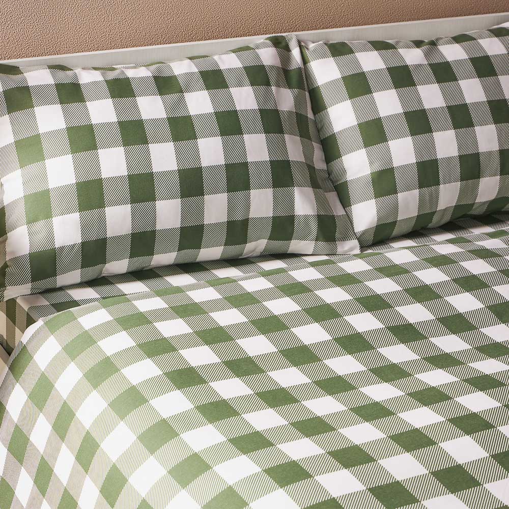 PROVANCE Эвкалипт Комплект постельного белья 1,5 (4 предмета), бязь, 100% хлопок, зеленый, арт.№ 421-004