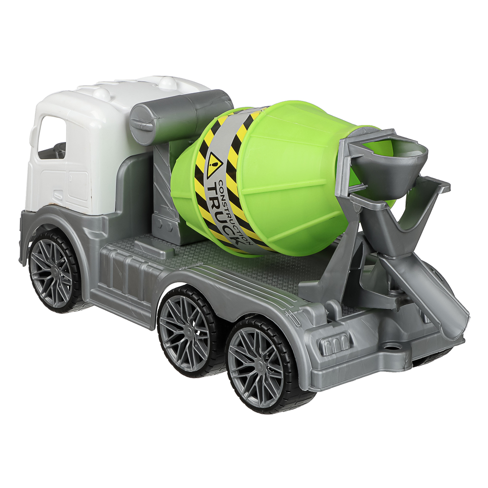 Бетономешалка игрушечная тм ИГРОЛЕНД, пластик, 43х19х18 см, для детей 3+, арт.№ 292-499