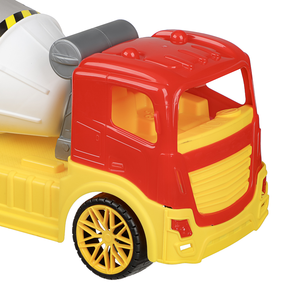 Бетономешалка игрушечная тм ИГРОЛЕНД, пластик, 43х19х18 см, для детей 3+, арт.№ 292-499