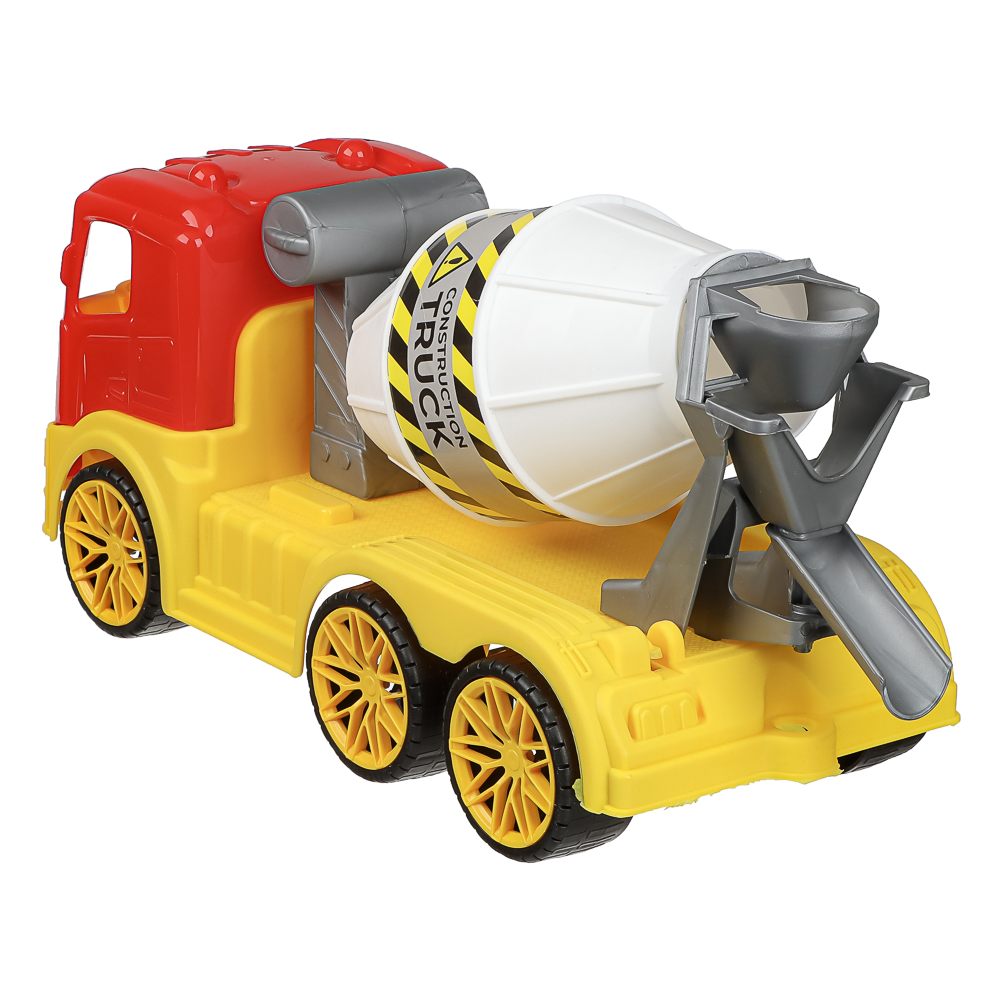 Бетономешалка игрушечная тм ИГРОЛЕНД, пластик, 43х19х18 см, для детей 3+, арт.№ 292-499
