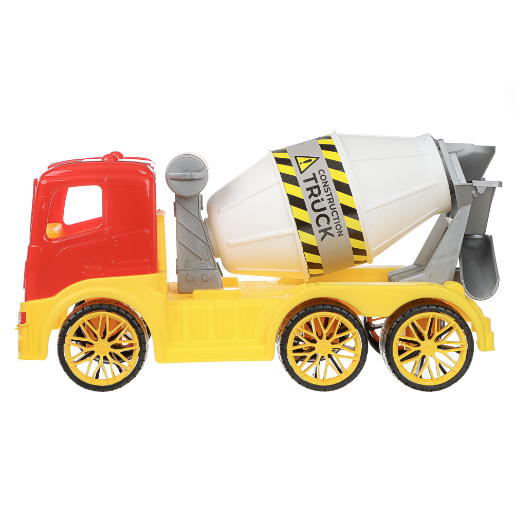 Бетономешалка игрушечная тм ИГРОЛЕНД, пластик, 43х19х18 см, для детей 3+, арт.№ 292-499