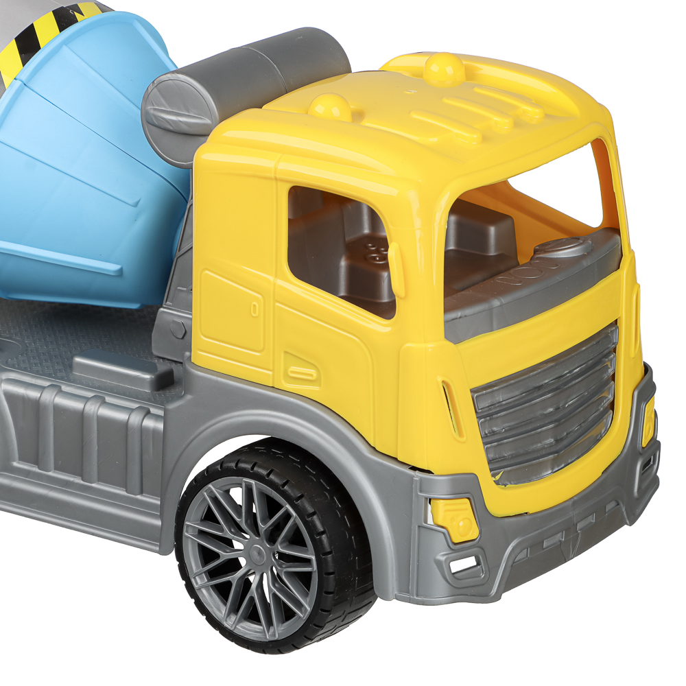 Бетономешалка игрушечная тм ИГРОЛЕНД, пластик, 43х19х18 см, для детей 3+, арт.№ 292-499