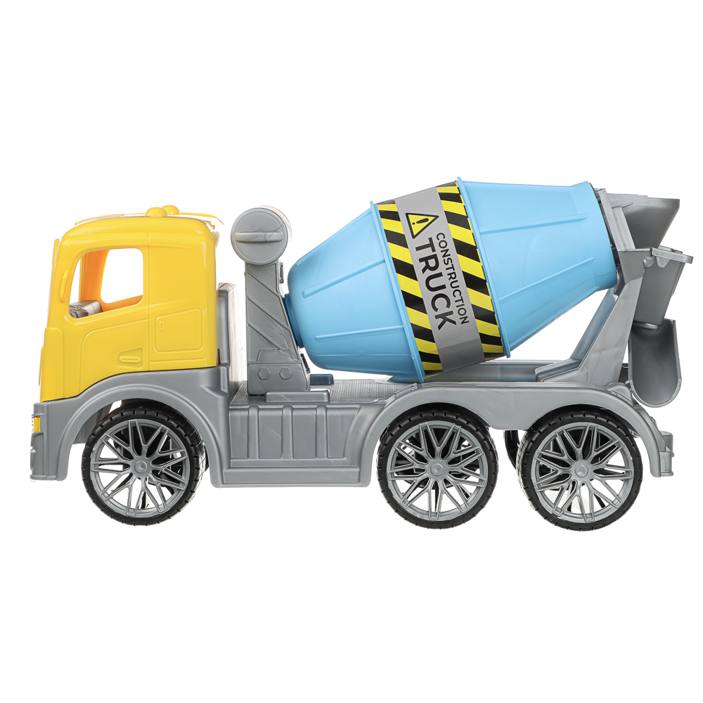 Бетономешалка игрушечная тм ИГРОЛЕНД, пластик, 43х19х18 см, для детей 3+, арт.№ 292-499