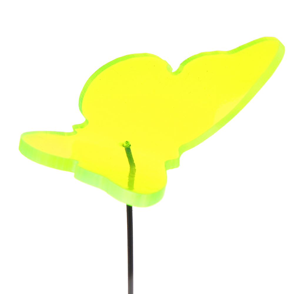 INBLOOM Фигурка декоративная на стержне Бабочка 5,5x5,5x50см, акрил, металл, арт.№ 153-014