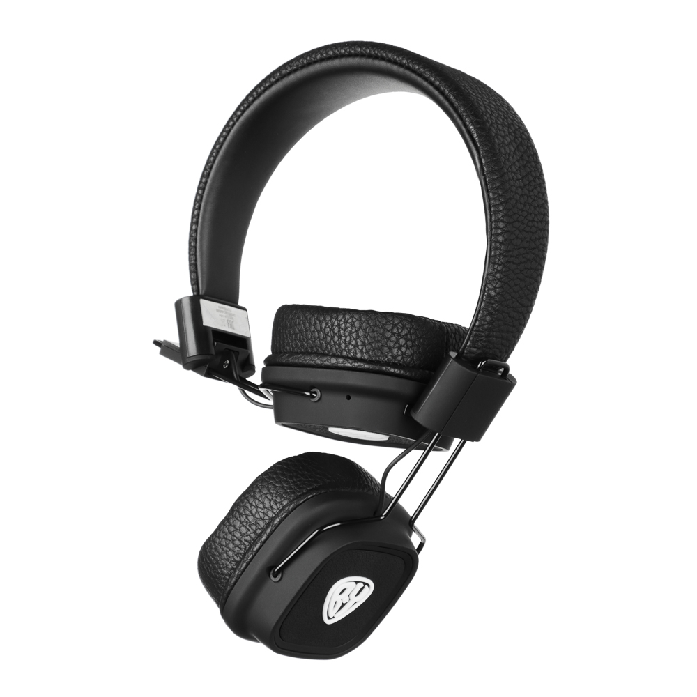 Наушники беспроводные накладные BY Solo, кожаное оголовье, 400мАч, BT5.0, арт.№ 410-238