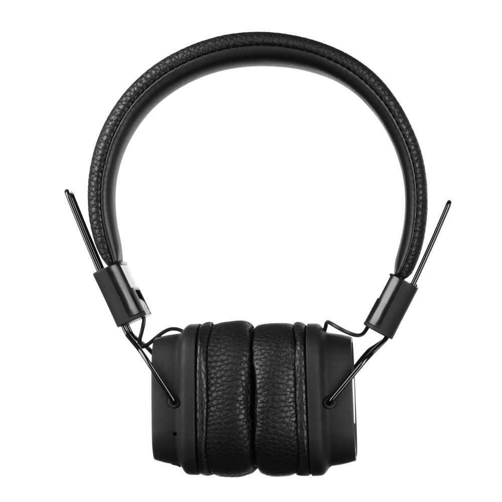 Наушники беспроводные накладные BY Solo, кожаное оголовье, 400мАч, BT5.0, арт.№ 410-238