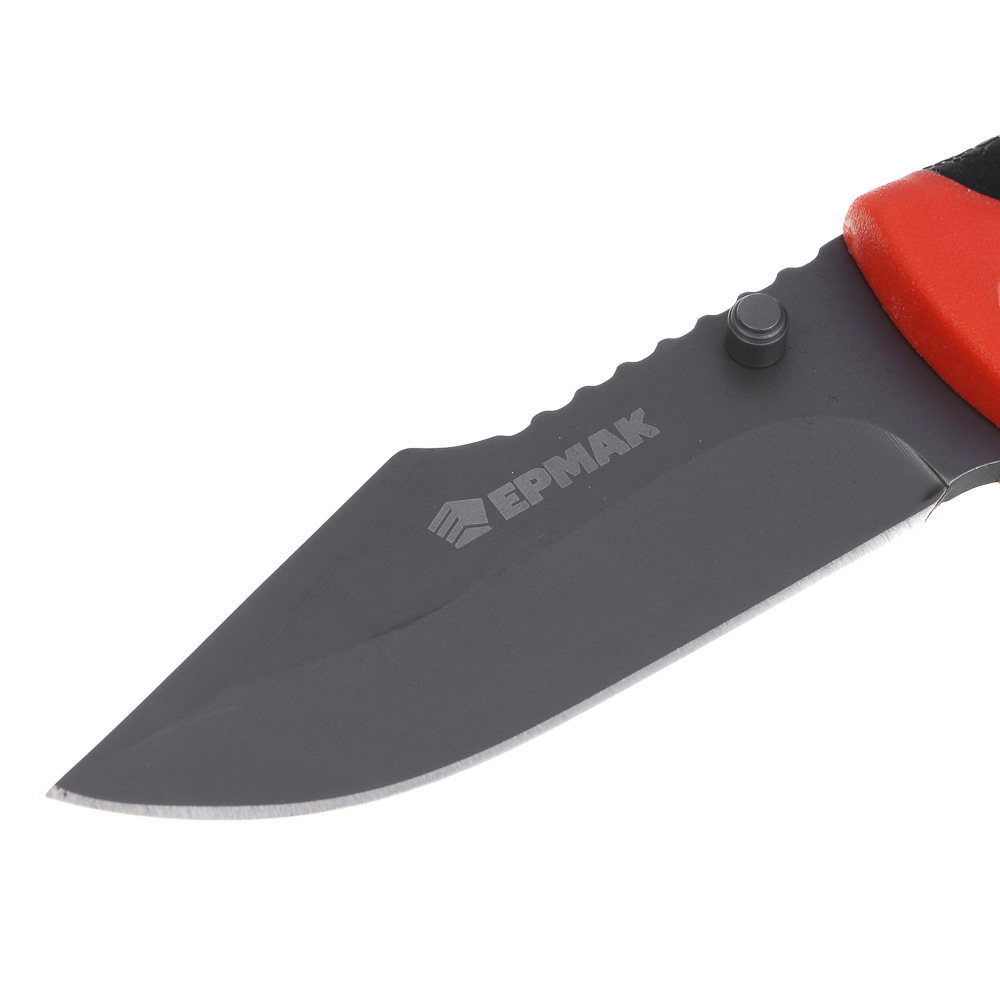 Нож туристический складной тм ЕРМАК, 22,5(9,7х0,35)см, ручка двухкомпонентная, арт.№ 633-006