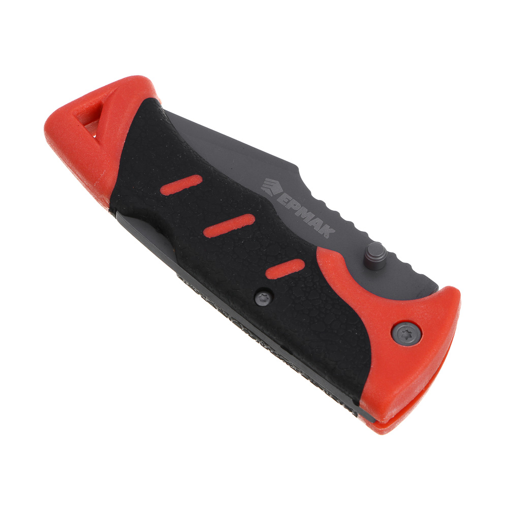 Нож туристический складной тм ЕРМАК, 22,5(9,7х0,35)см, ручка двухкомпонентная, арт.№ 633-006