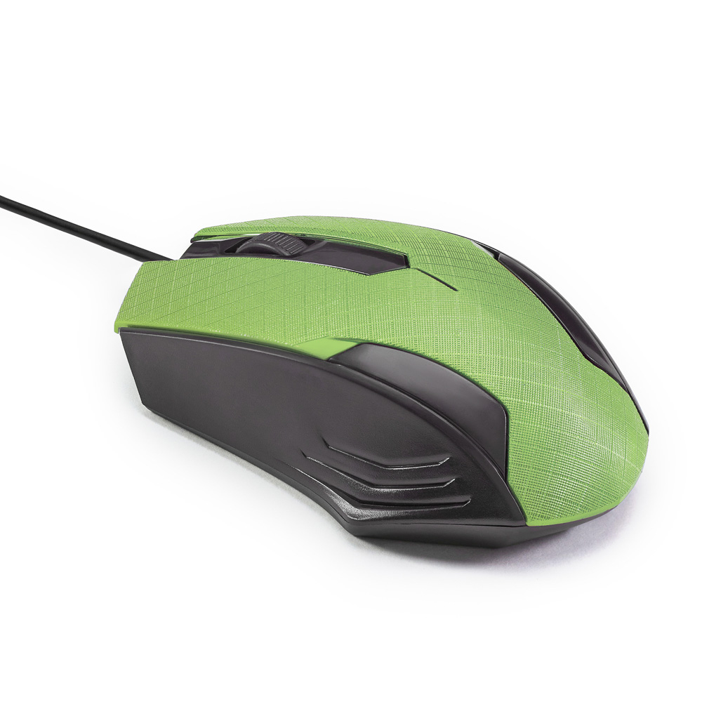 Компьютерная мышь проводная FORZA, 1200DPI, длина провода 125см, 3 цвета, арт.№ 916-047