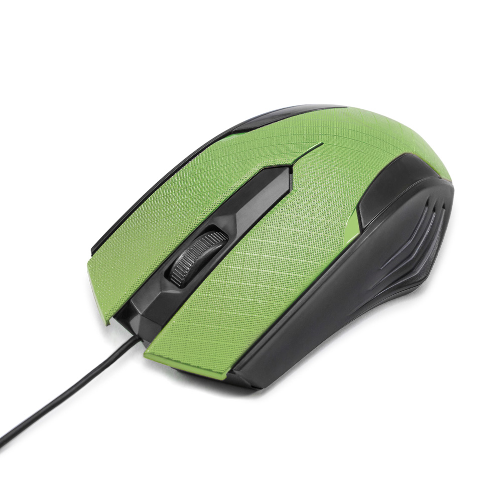 Компьютерная мышь проводная FORZA, 1200DPI, длина провода 125см, 3 цвета, арт.№ 916-047