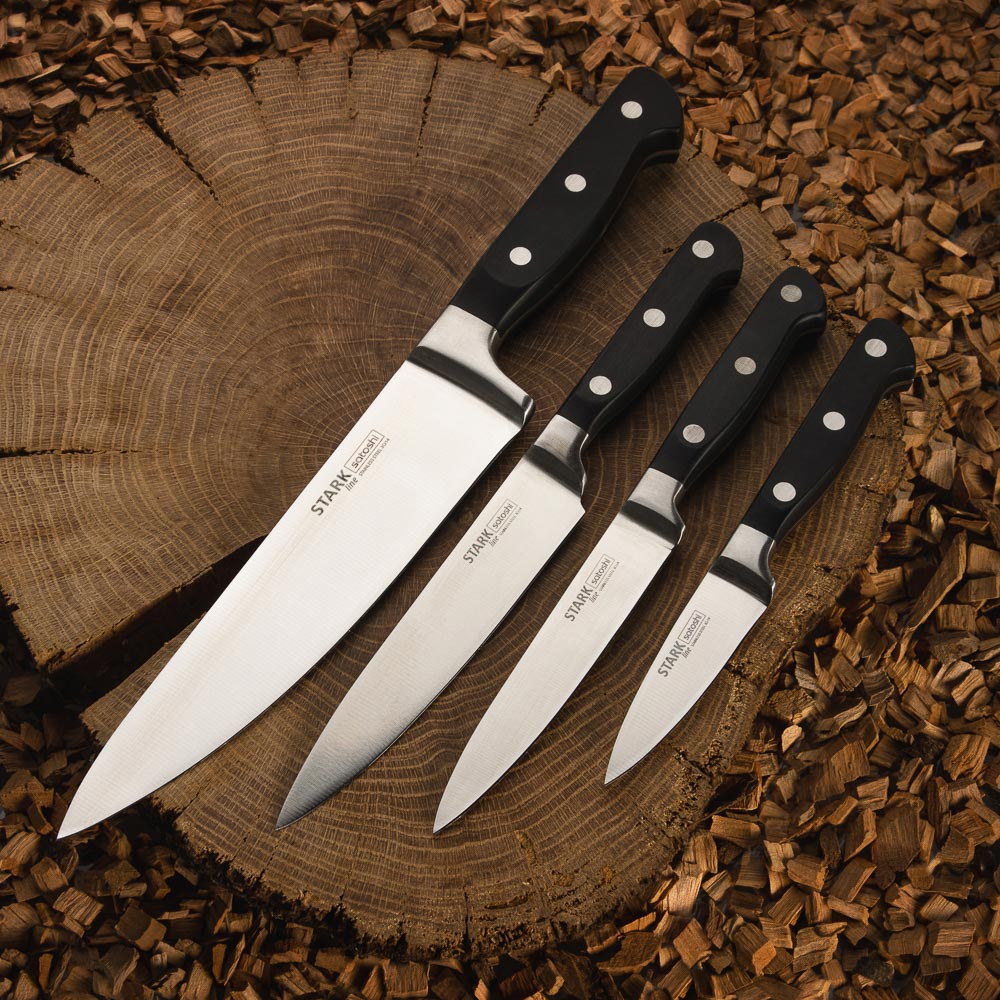 SATOSHI Старк Нож кухонный шеф 20см, кованый, арт.№ 803-036